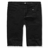 Jordan Craig Rebel Moto Twill Shorts (Jet Black) J3172S