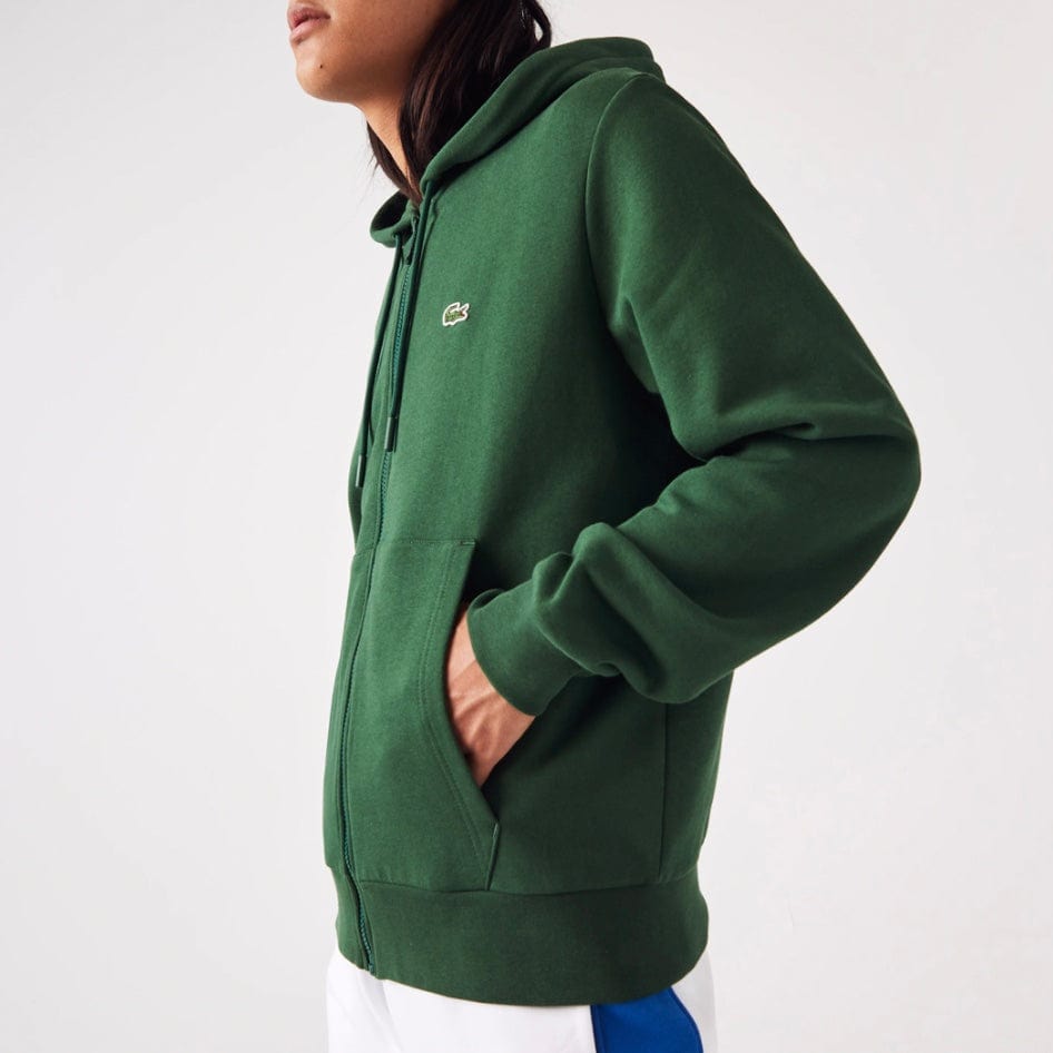 Lacoste Kangaroo Pocket Color-Blocked Hoodie (Green) SH9626-51