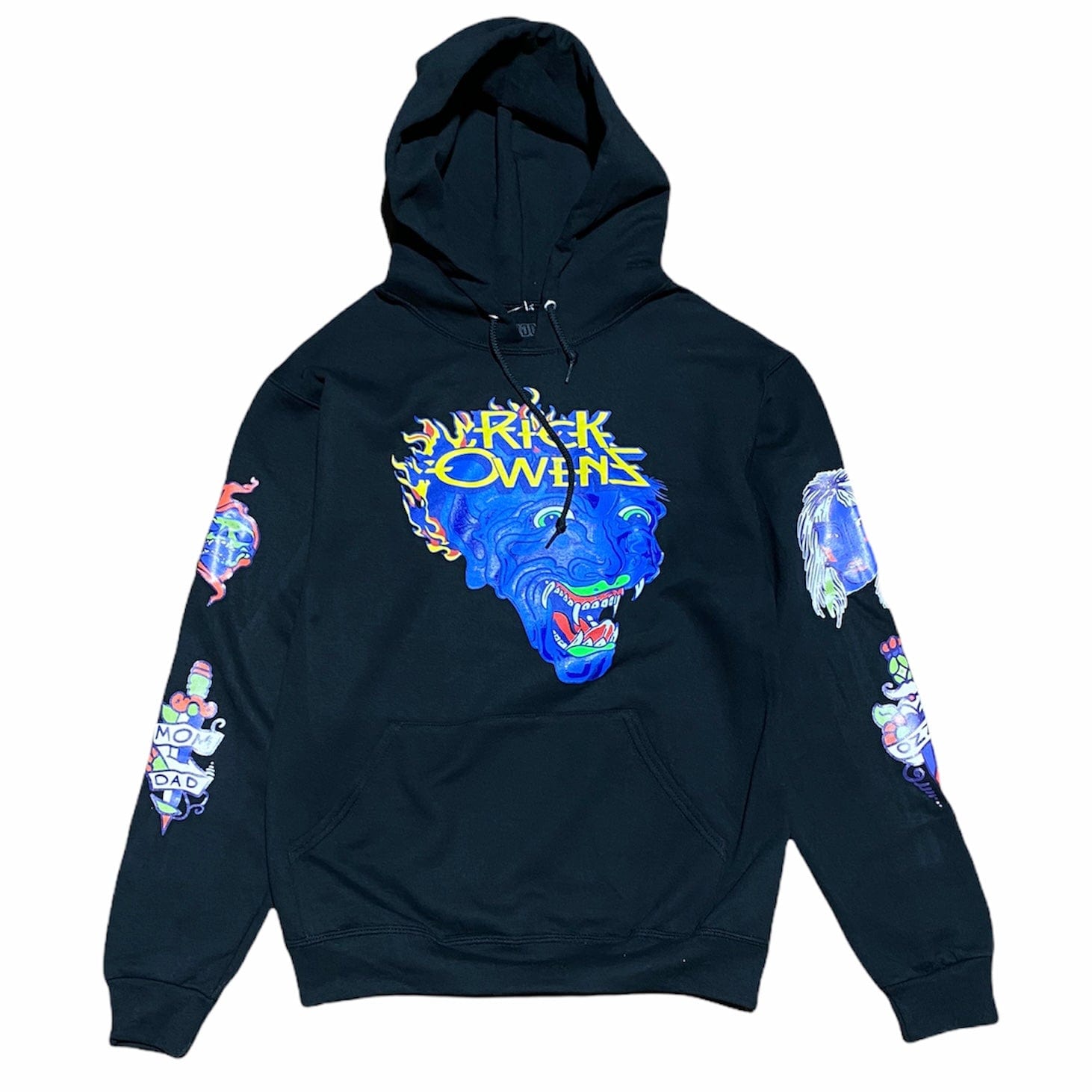 Bleach Goods Flames Hoodie (Black)