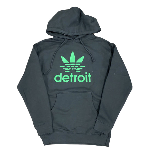 Ink Detroit Cannabis Hoodie (Black/Green) - DC