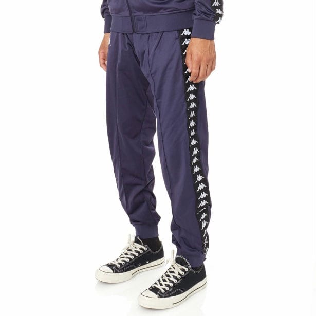 Kappa 222 Banda Rastoriazz Trackpants (Navy/Black) 304KQW0