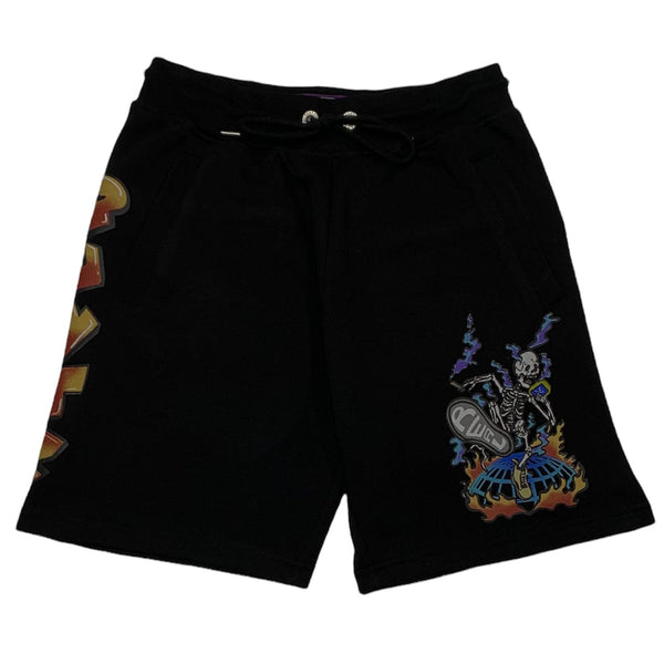 Runtz Smokin Runtz Knit Shorts (Black) 222-36614