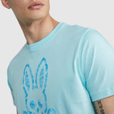 Psycho Bunny Hockham Graphic Tee (Seascape) B6U262P1PC