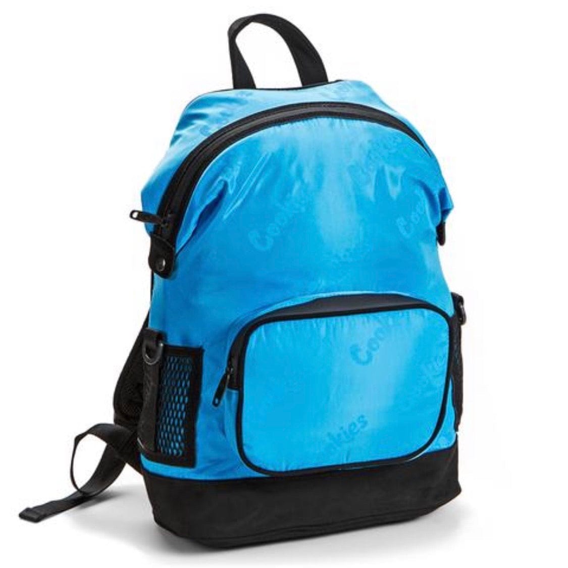 Cookies Basic Essentials Backpack Cookies Satin Backpack Repeated Logo (Blue)