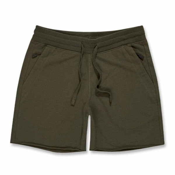 Jordan Craig Athletic Summer Breeze Knit Short (Army Green) 8451S