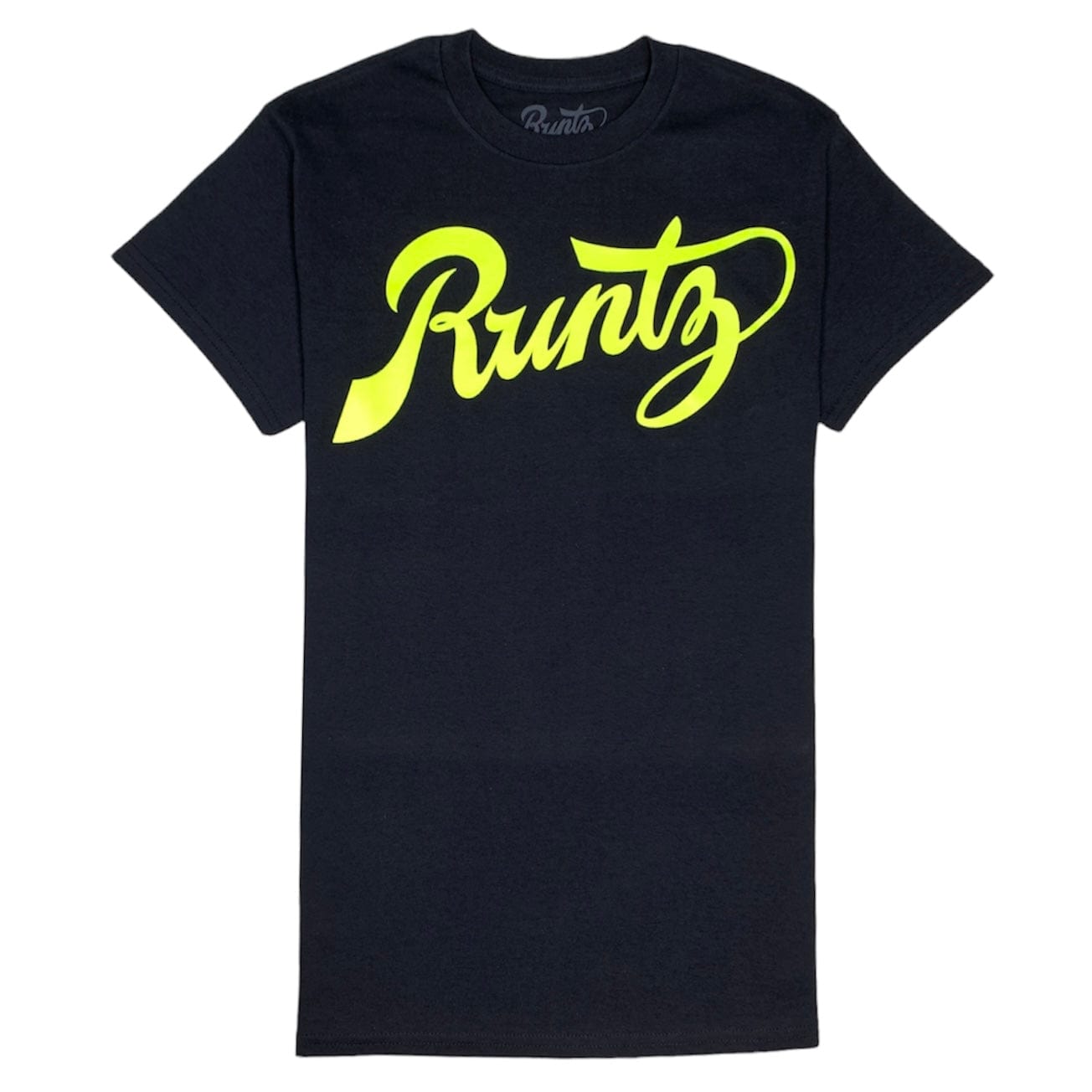 Runtz Script Sneaks Tee (Black/Volt) 222-40410C-BKV