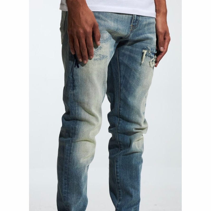 Crysp Atlantic Denim Jean (Sand Stitch) CRYF222-205