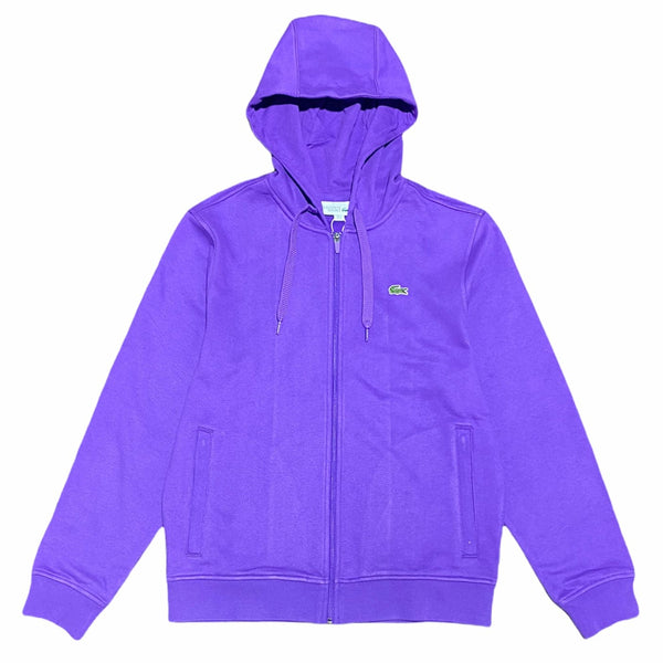 Lacoste Full Zip Hoodie (Purple)