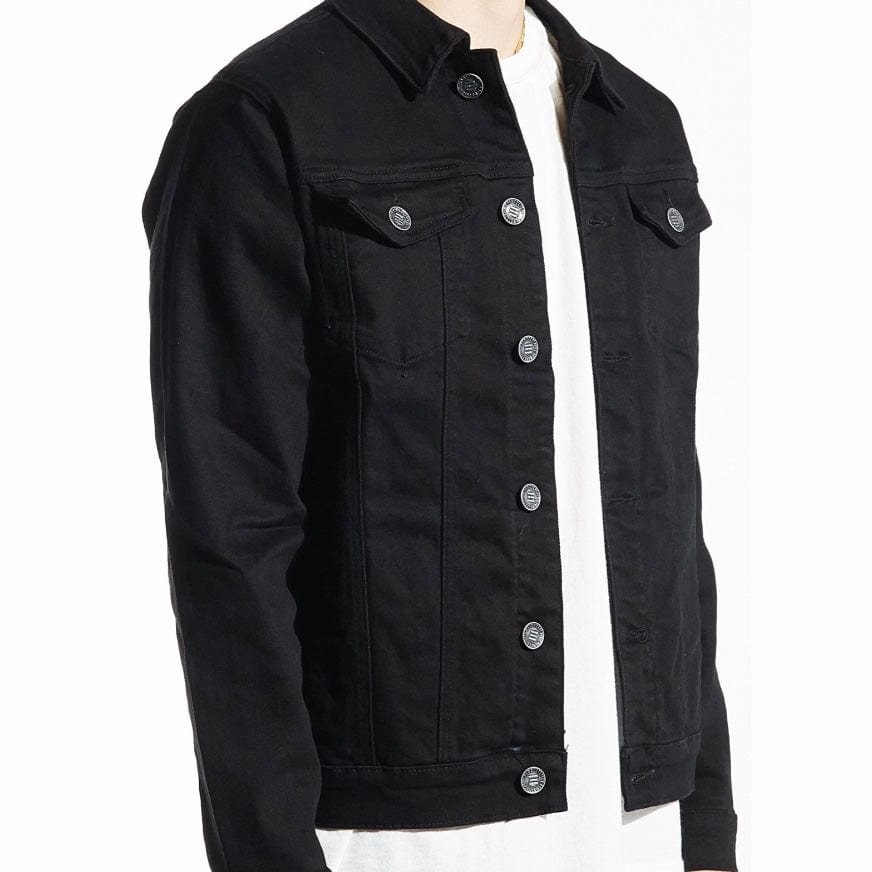 Embellish Spencer Denim Jacket (Black) EMBHOL21-1-32