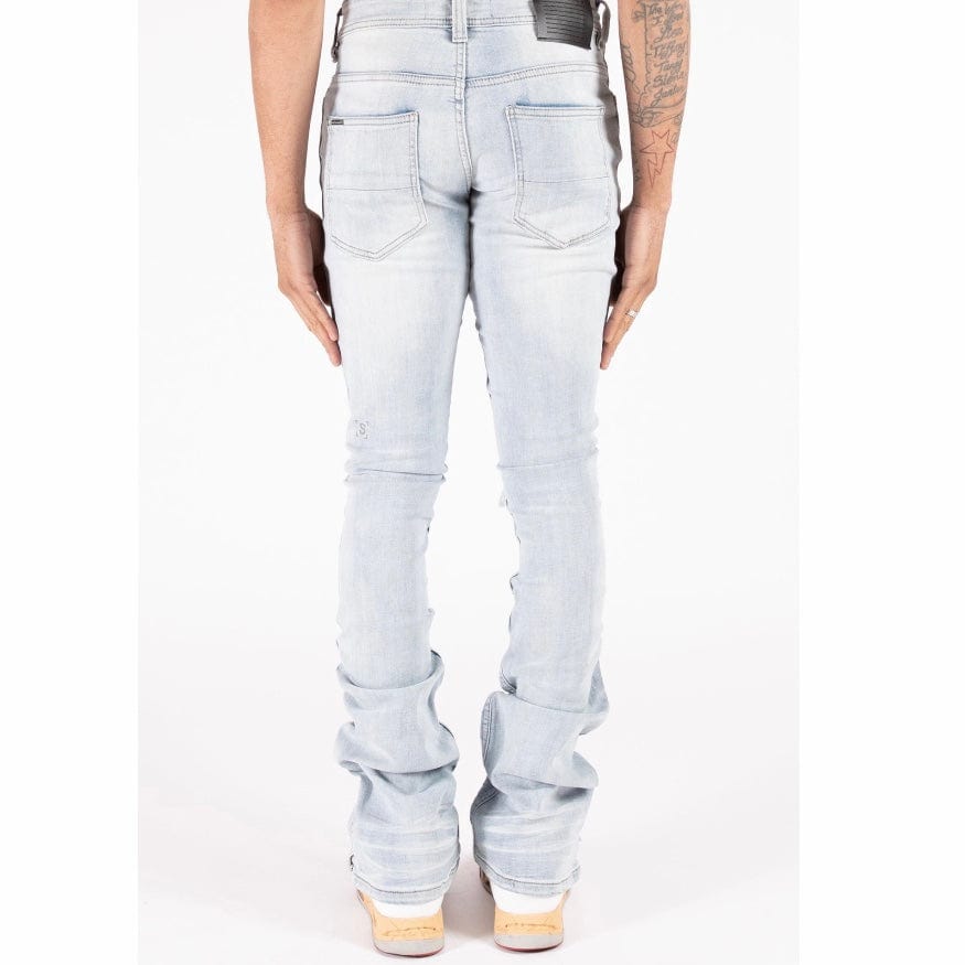 Serenede Azul Stacked Jeans (Sky) AZ-SKY