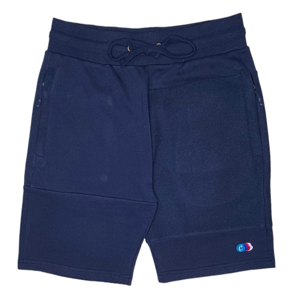 Cookies Back To Back French Terry Short (Navy) 1565B6804