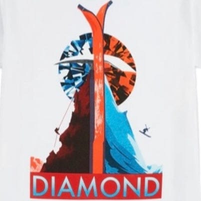 Diamond Peak T-Shirt (White) - D16DMPA05