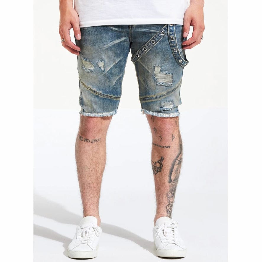 Embellish Topi Shorts (Indigo Rinse) EMBSP222-130