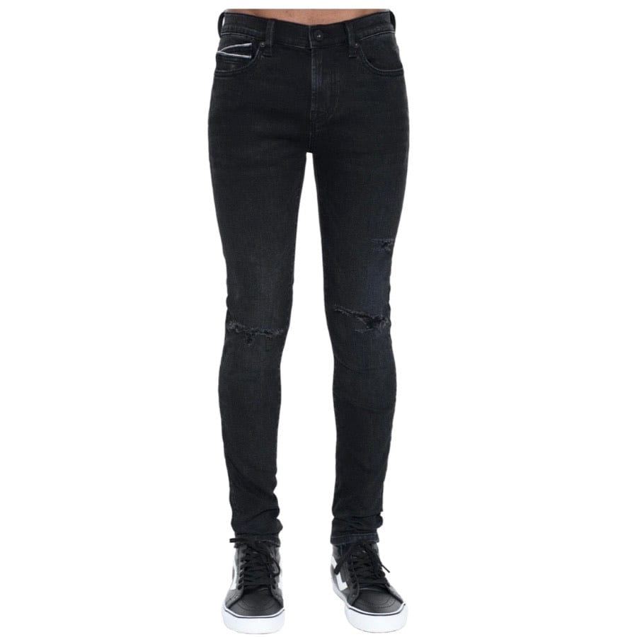 Cult of Individuality Punk Super Skinny Premium Stretch (Vintage Black)