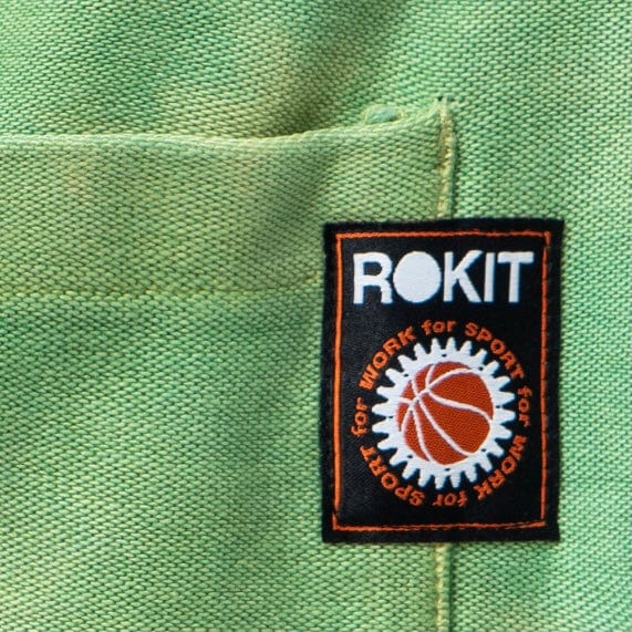 Rokit Clash Sweatpants (Blue/Green Tie Dye) 412-0401