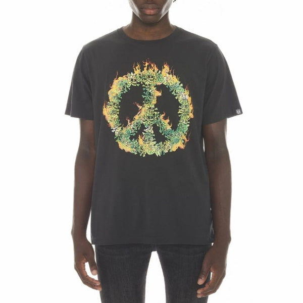 Cult Of Individuality "Peace In Chaos" Short Sleeve T Shirt (Peat) 622A3-K42A