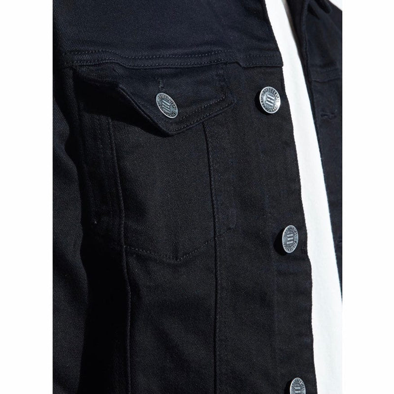 Embellish Spencer Denim Jacket (Black) EMBHOL21-1-32