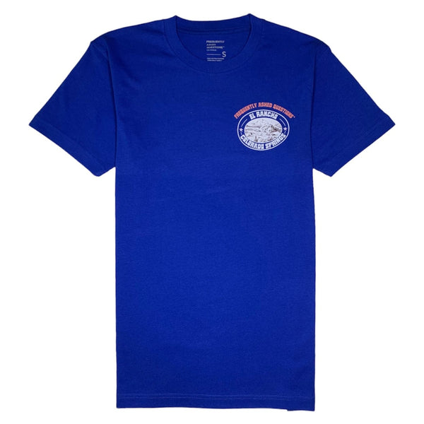 Frequently Asked Questions El Rancho T Shirt (Royal Blue) 22-337BP