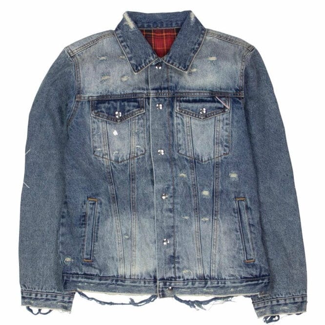 Cult Of Individuality Type II Reversible Denim Jacket (Tiger) 620A2-JR27A