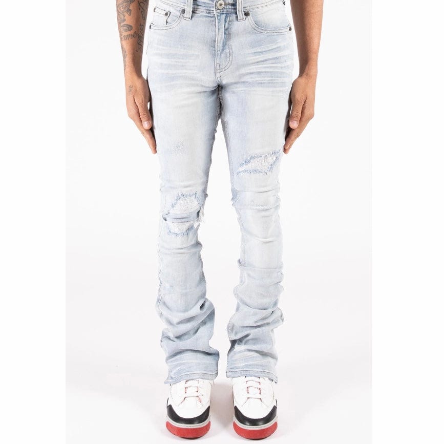 Serenede Azul Stacked Jeans (Sky) AZ-SKY