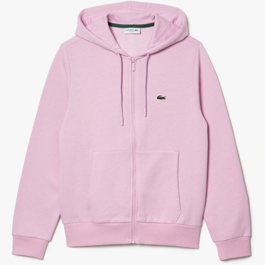 Lacoste Kangaroo Pocket Color-Blocked Hoodie (Pink) SH9626-51