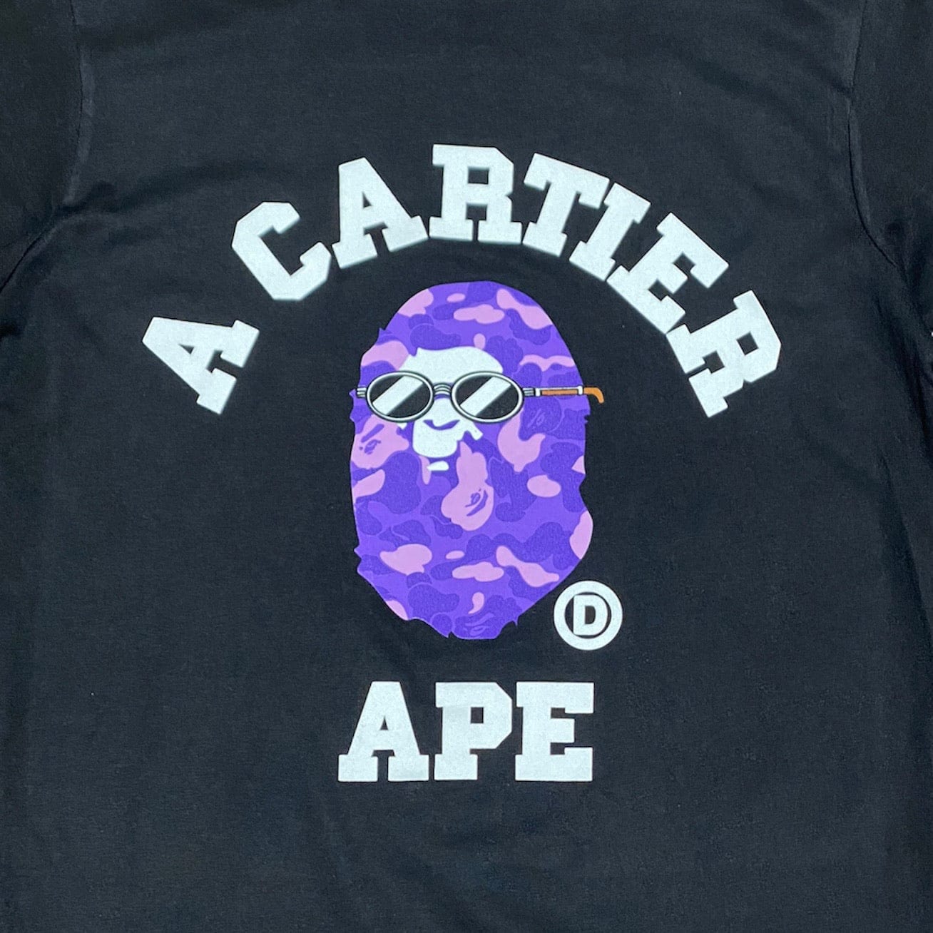 Dirt Label Cartier Ape T Shirt (Black/Purple)