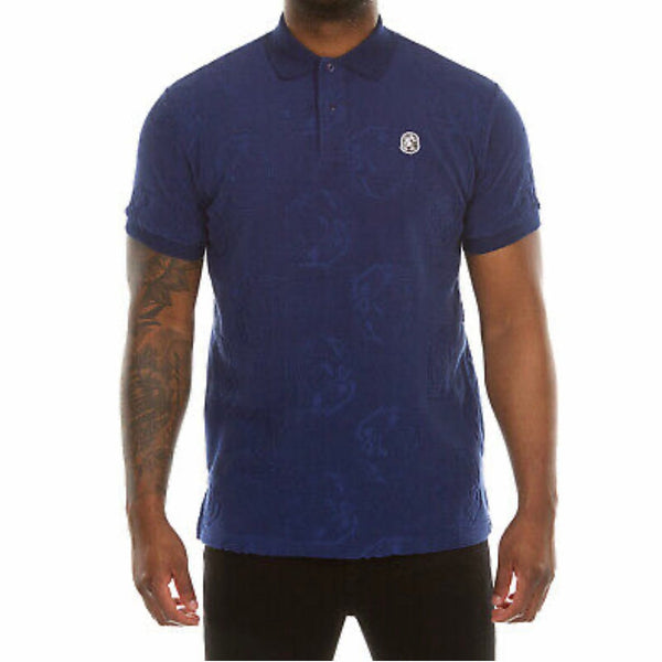 Billionaire Boys Club BB Gravity Short Sleeve Polo (Blue Depths