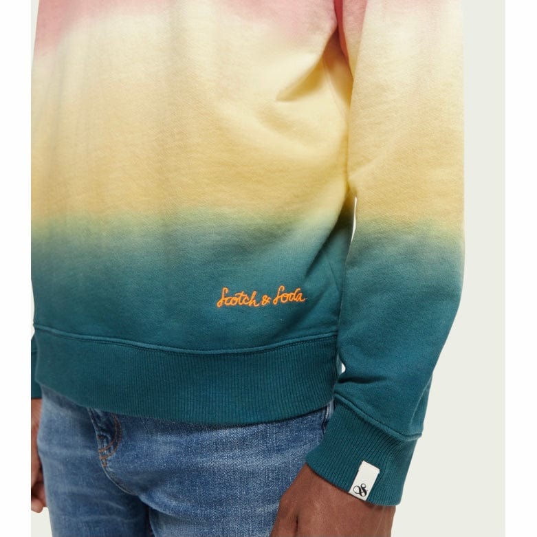 Scotch & Soda Tie-dye Felpa Crewneck Sweatshirt (Combo C) 169189