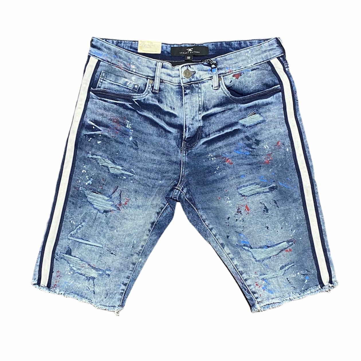 Jordan Craig Time's Up Denim Shorts (Paris) J3175S