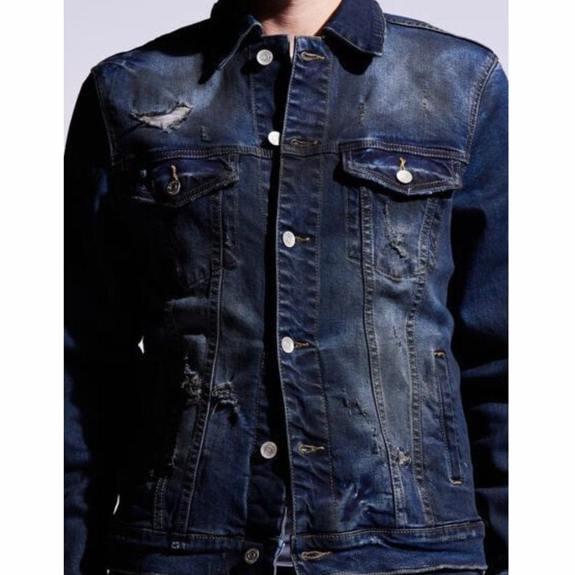 Crysp Bering Denim Jacket (Deep Indigo) CRYSPF121-201