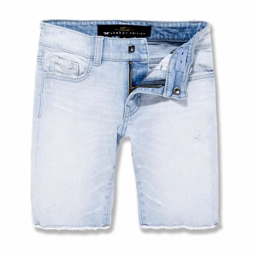 Kids Jordan Craig Hartford Denim Shorts (Ice Blue) J3192SK