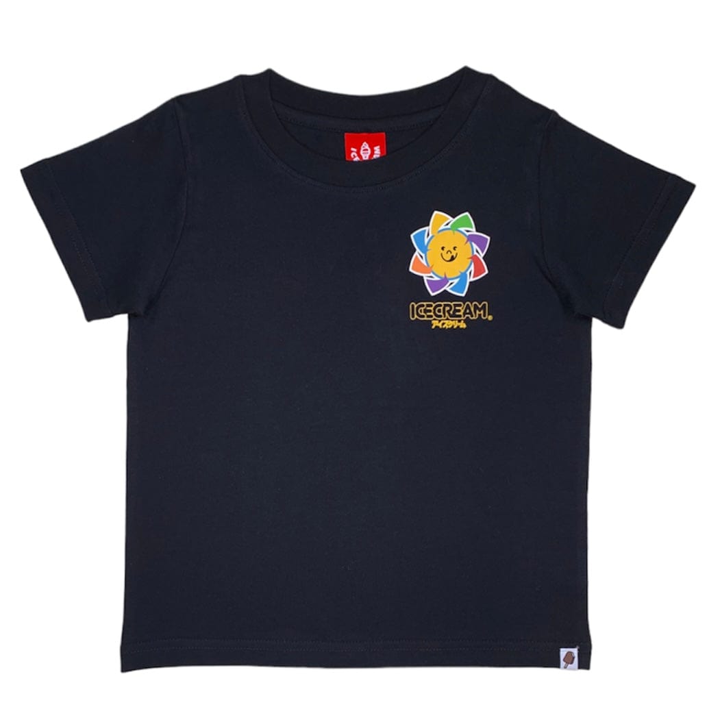 Kids Ice Cream Sunshine SS Tee (Black) 433-1204