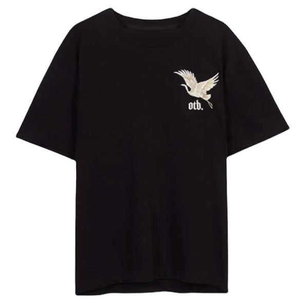 Only The Blind Heron T Shirt (Black)