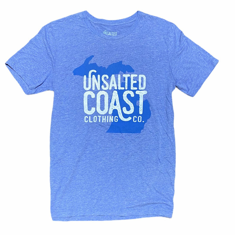 Unsalted Coast Michigan Tee (Blue) UC2016