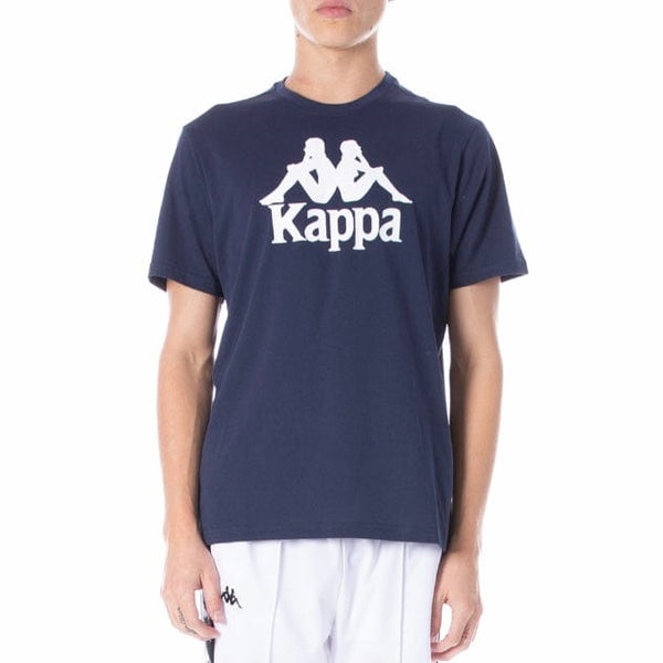 Kappa Authentic Estessi T Shirt (Blue Marine/White) 304KPT0