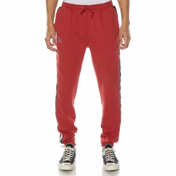 Kappa Logo Tape Danira Trackpants (Red/Grey/Black) 321C4UW