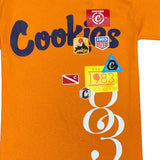 Cookies Colores Logo Tee (Orange/Navy) 1549T4710