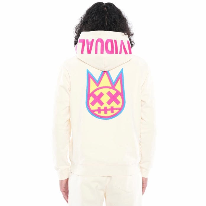 Cult Of Individuality Zip Hooded Sweatshirt (Winter White) 623AC-ZH20C