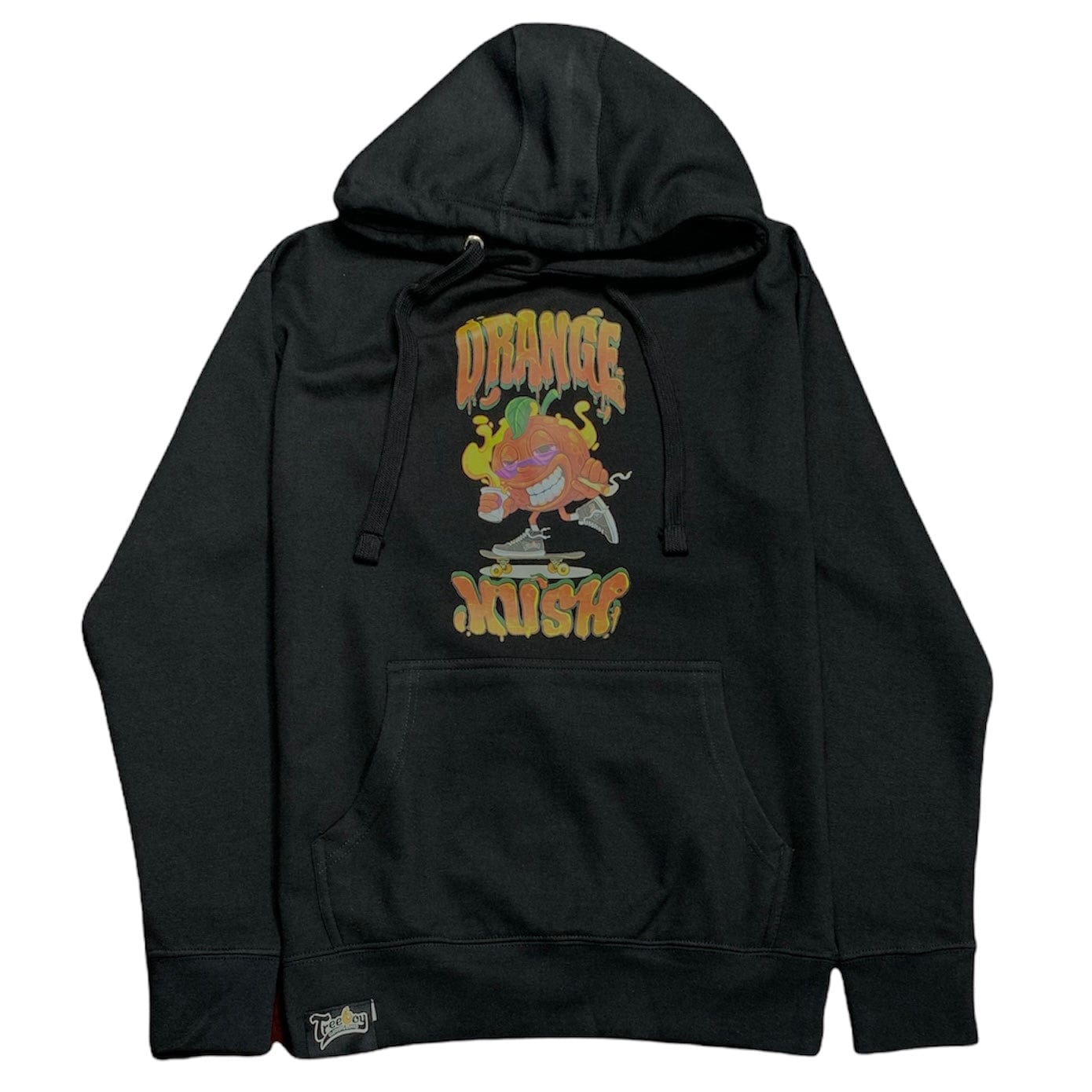 Tree Boy Orange Kush Hoodie (Black) - TBZ12353