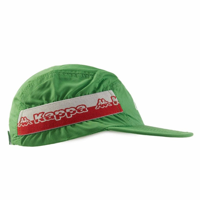 Kappa Logo Tape Drema Cap (Green/Grey/Red) 331B63W