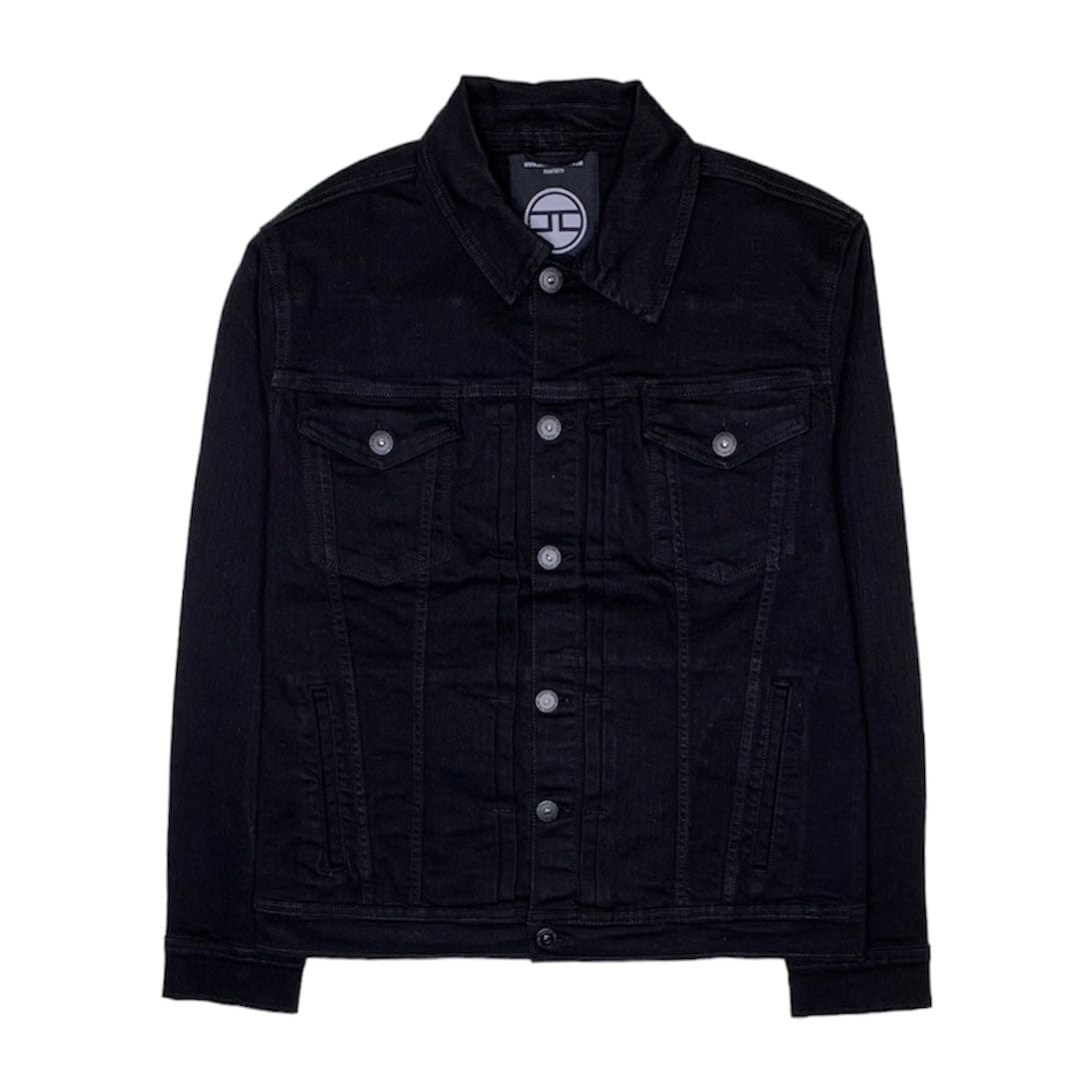 Jordan Craig Clean Tribeca Twill Trucker Denim Jacket (Black) JJ955