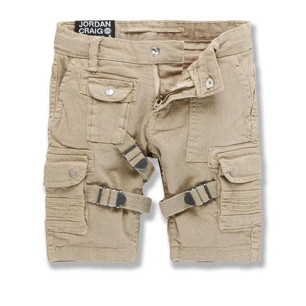 Boys Jordan Craig Cairo Cargo Shorts (Safari) 4398B