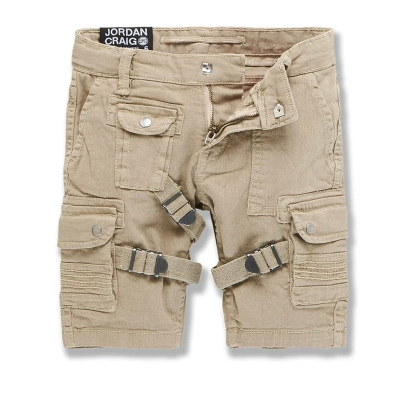 Boys Jordan Craig Cairo Cargo Shorts (Safari) 4398B