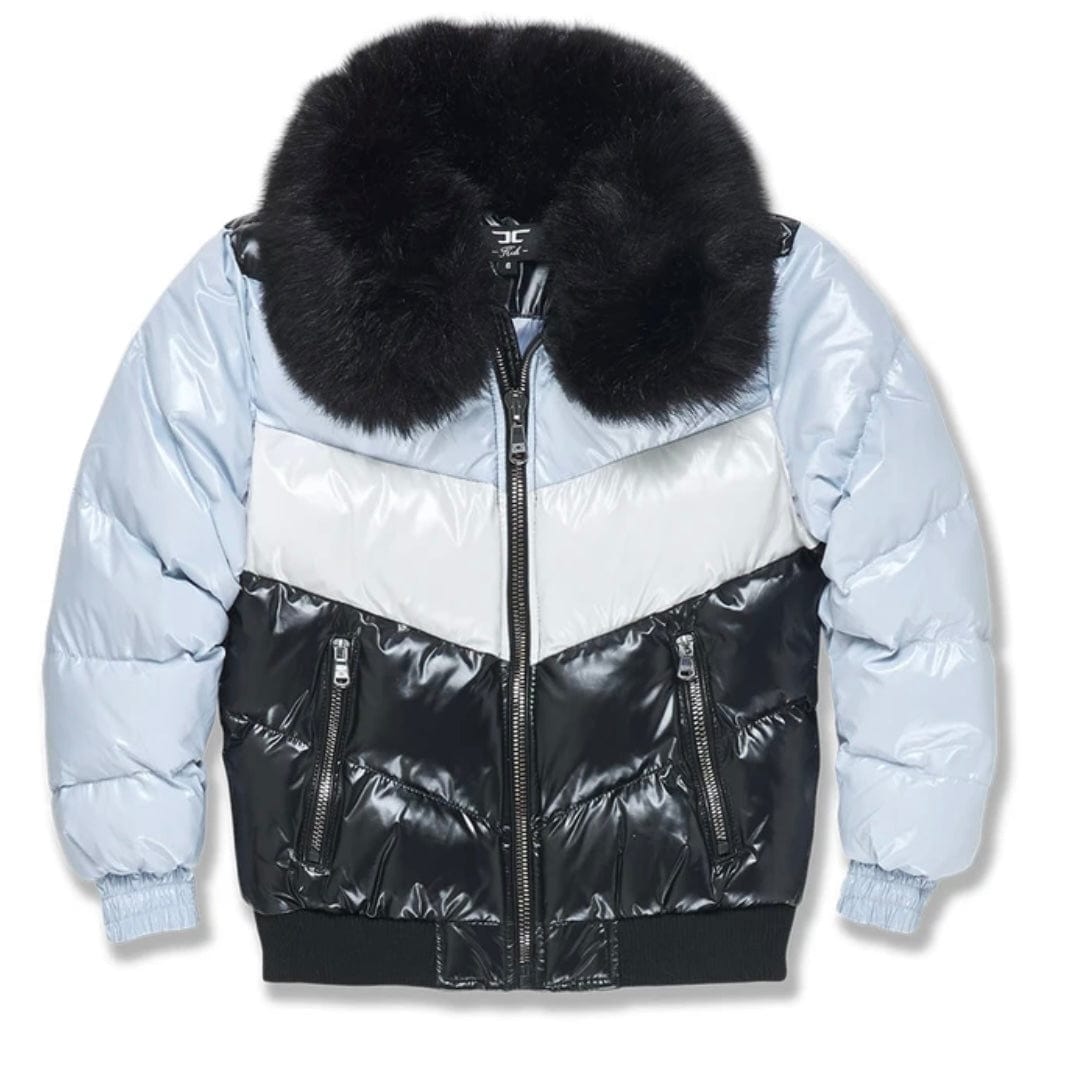 Kids Jordan Craig Sugar Hill Nylon Puffer Jacket (Oreo) 91548K