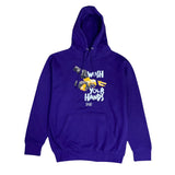 Point Blank Wash Your Hands Hoodie (Purple) - POINT642