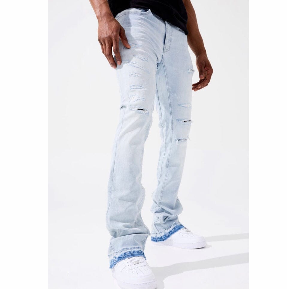 Jordan Craig Theo Stacked Lansing Denim Jean (Iced White) JRF1097