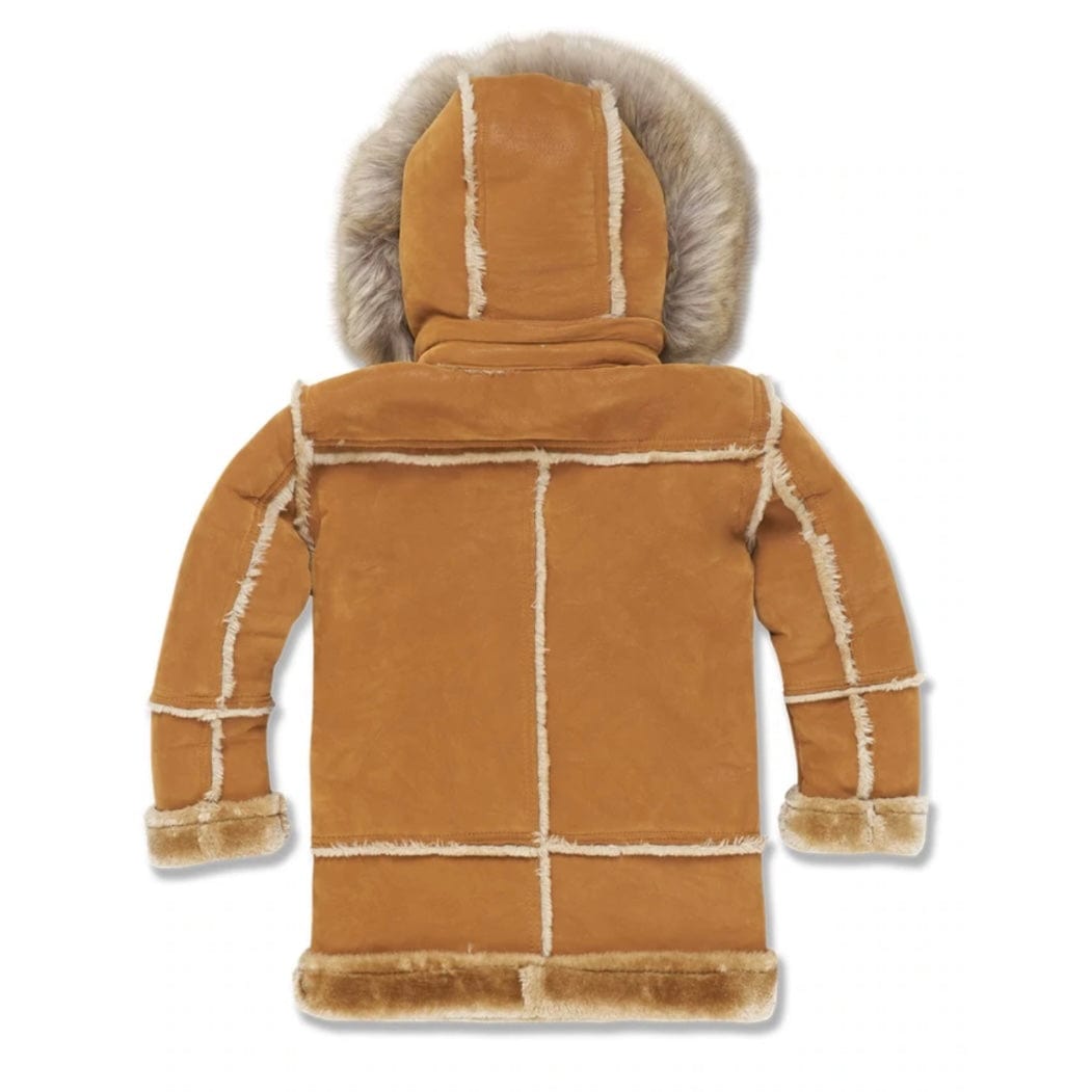 Boys Jordan Craig Denali Shearling Jacket (Cognac) 91540B