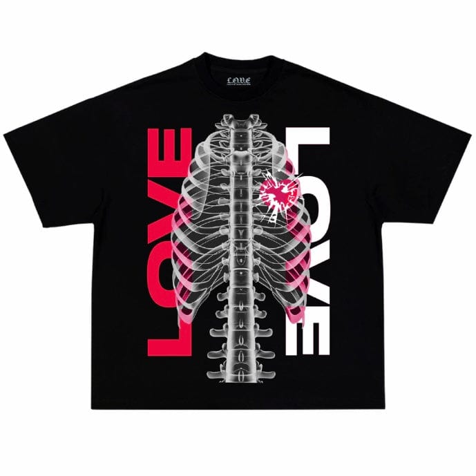 L.o.v.e Love Tap T Shirt (Black)