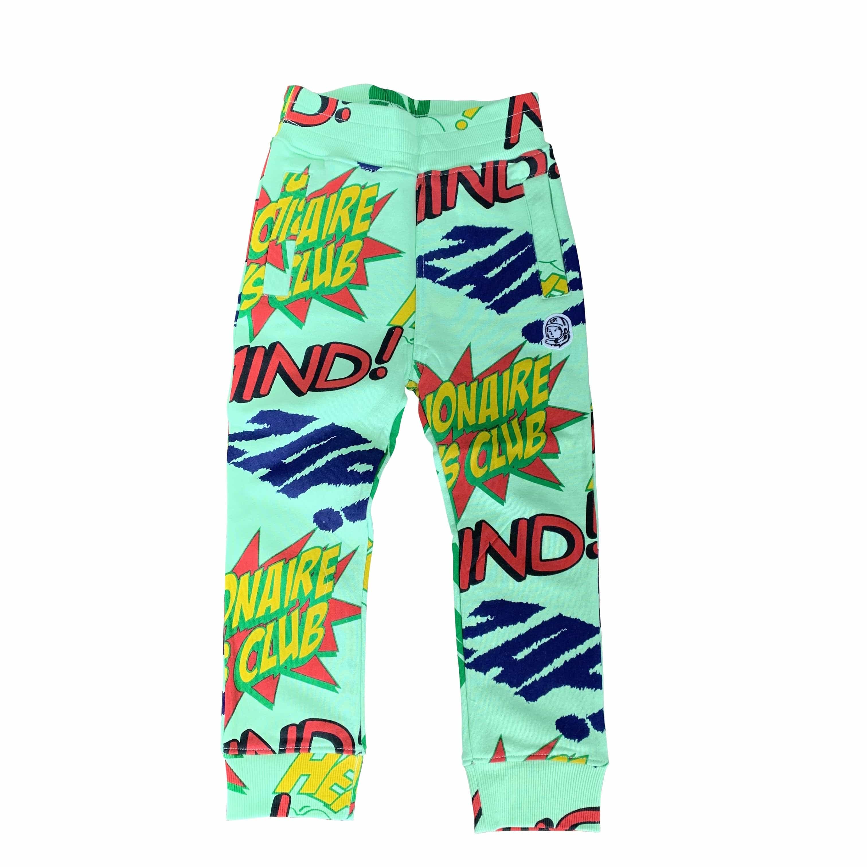 KIDS BBC SWEAT PANT POW! GREEN ASH