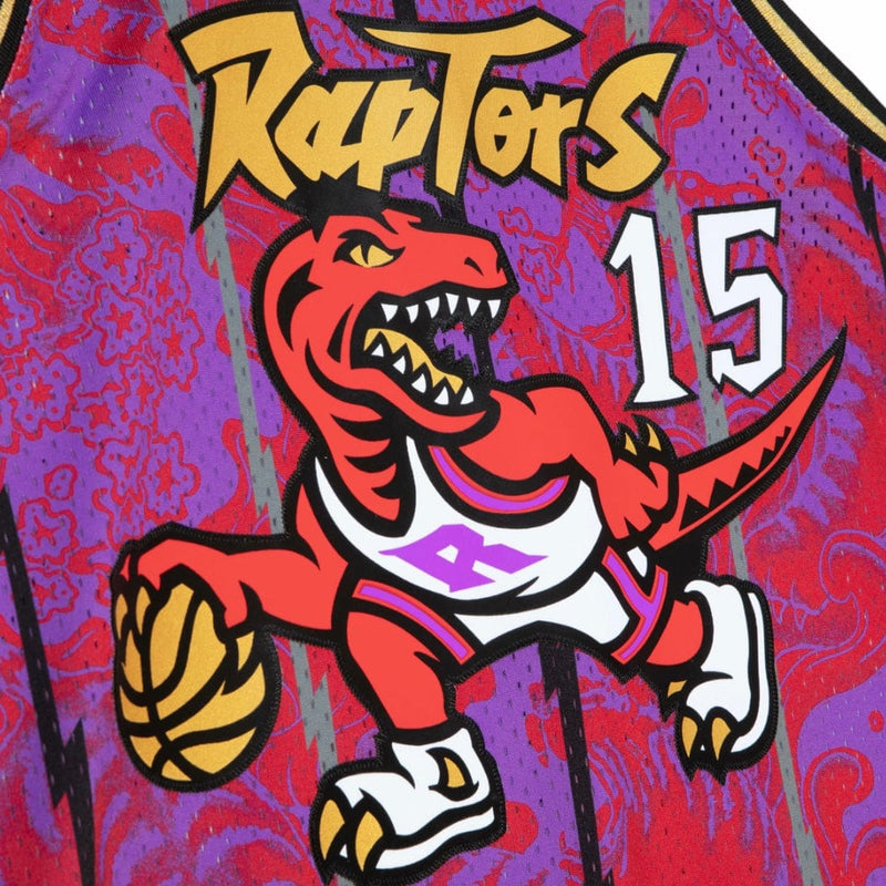 Mitchell & Ness Nba Toronto Raptors Vince Carter Swingman Jersey (Red/Purple)